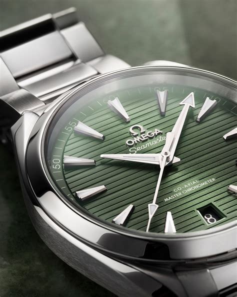 omega seamaster aqua terra green